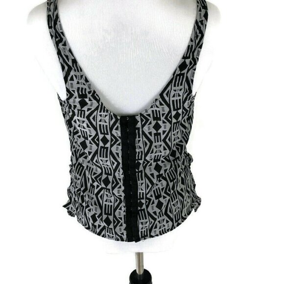 Urban Outfitters M Medium Camisole Top Silence and Noise Hi-Low Cut 100% Silk - Picture 6 of 9